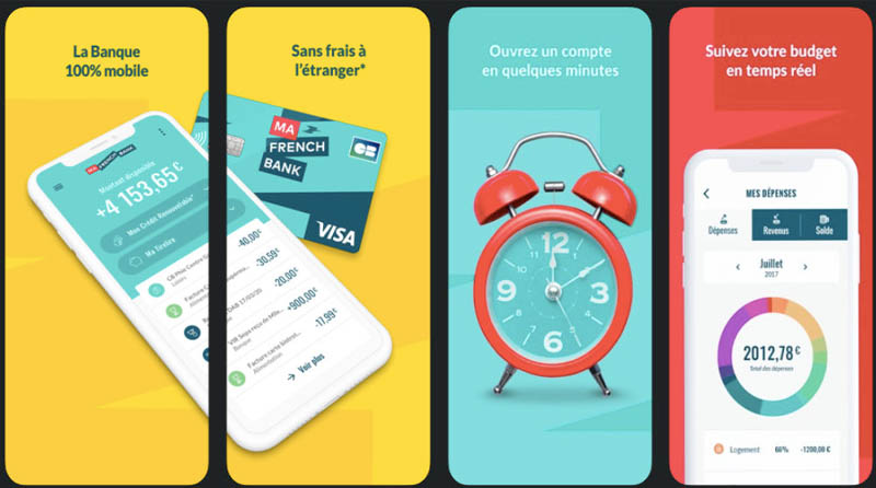mobile application ma french banque