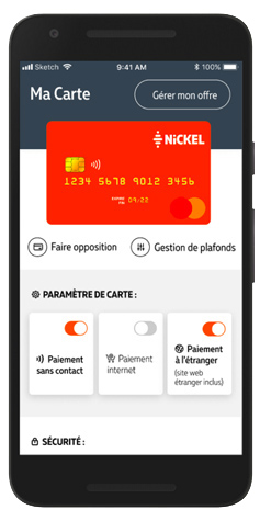 nickel mobile application