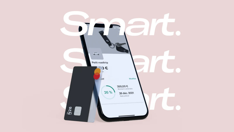 capture d’écran N26 Smart