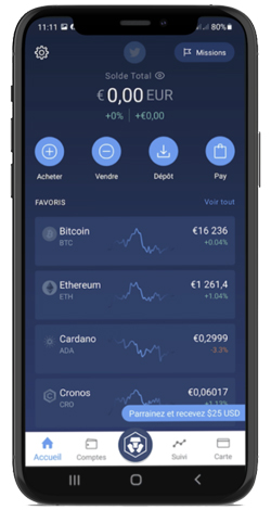 mobile application crypto com