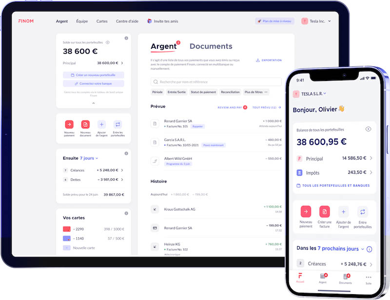 l’application mobile Finom