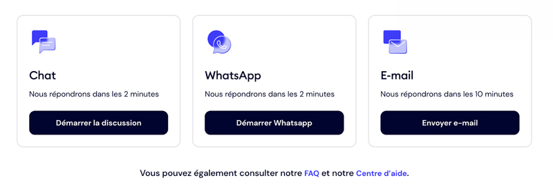 service client Finom