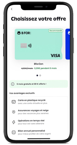 choisissez votre offre BforBank