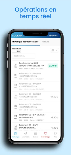 L’application mobile de Sogexia iPhone
