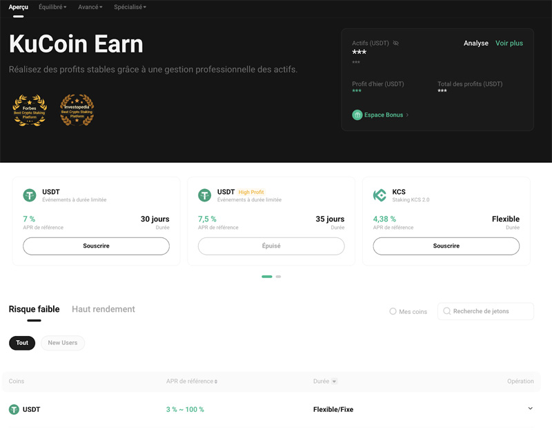 Kucoin Earn
