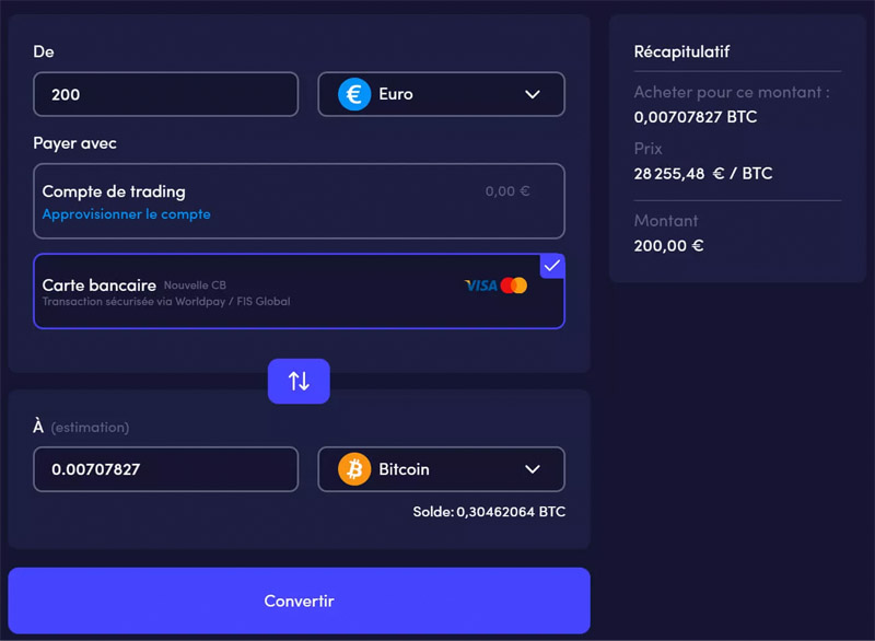 informations de votre carte bancaire pour finaliser la transaction avis paymium