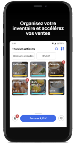 L’application mobile de SumUp iphone