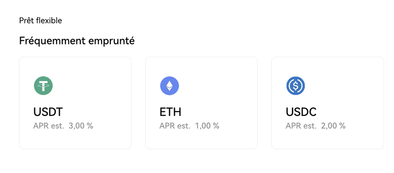 Prêt en crypto avis OKX