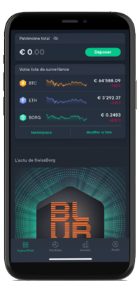 Avis sur l’application mobile Swissborg