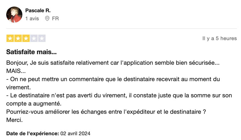 L'avis des clients sur PixPay