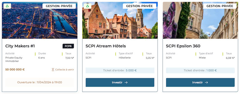 Investir dans des projets en gestion privée Baltis
