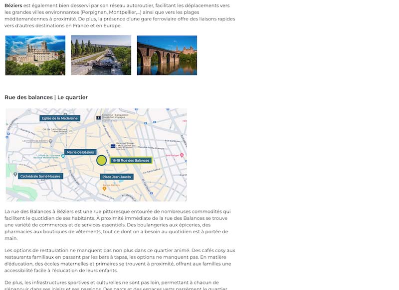 Rue des balances Baltis