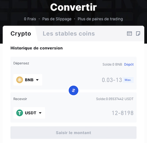 Vous détenez d’autres crypto Gate io