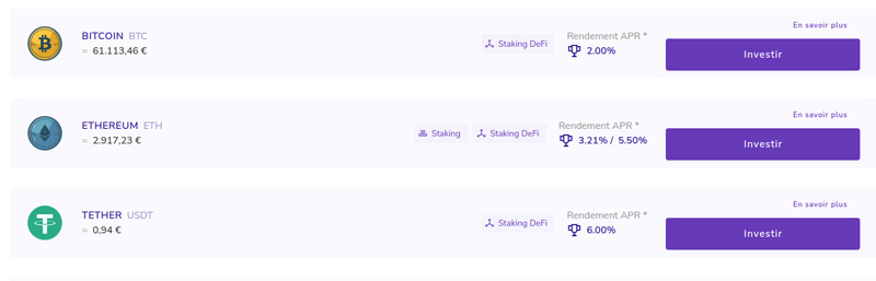 Le Staking DeFi feelmining