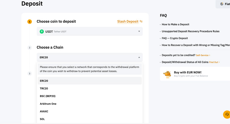 Comment effectuer un dépôt sur Bybit