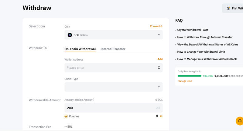 Comment effectuer un retrait sur Bybit