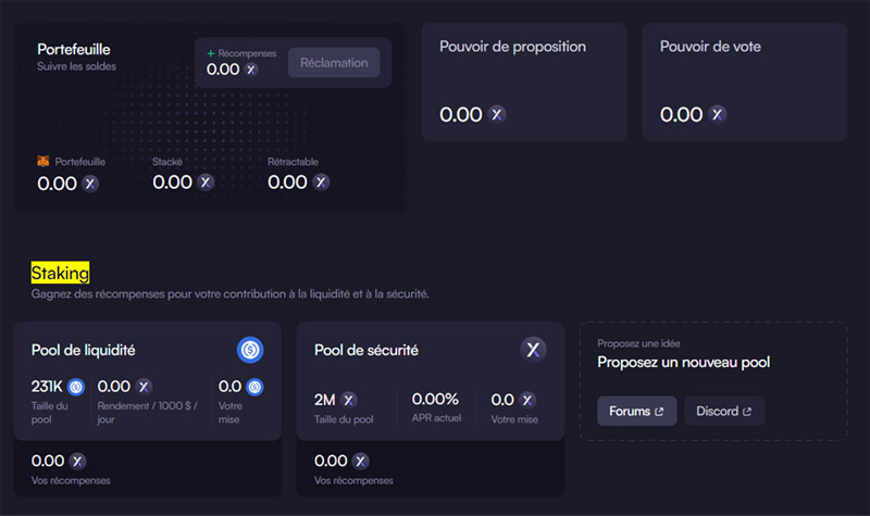 Le staking DYDX