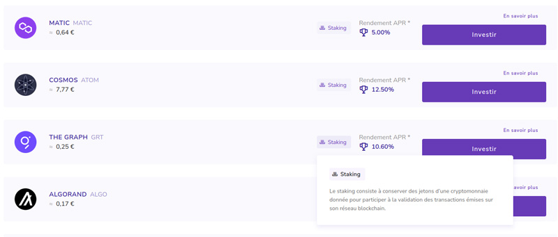 Le Staking classique feelmining