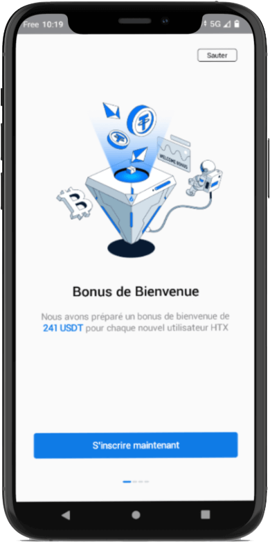 l'application mobile HTX