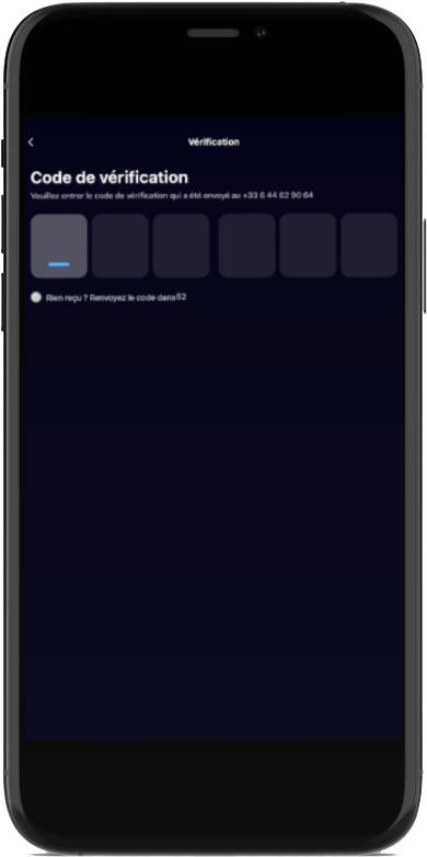 SMS code validation avis Rayn