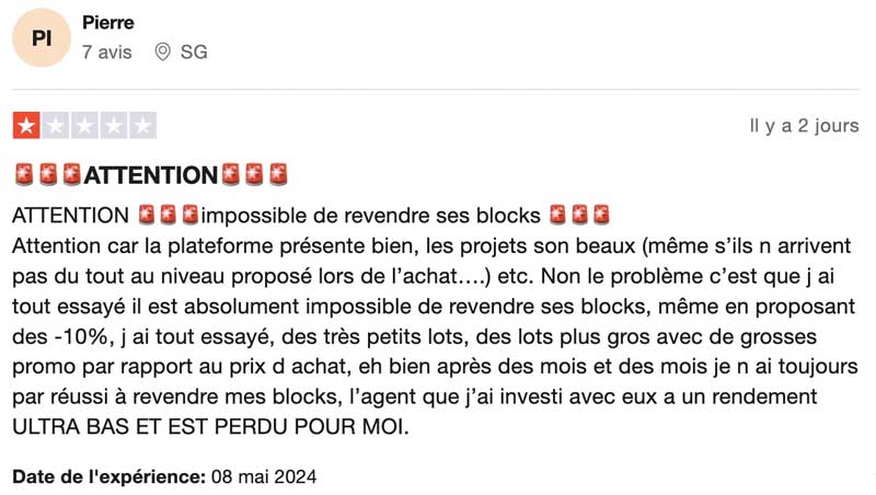 Les avis des clients sur Bricks