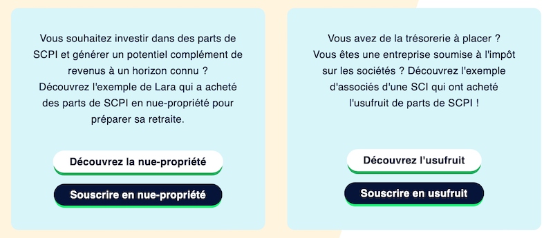 Les options de démembrement Moniwan