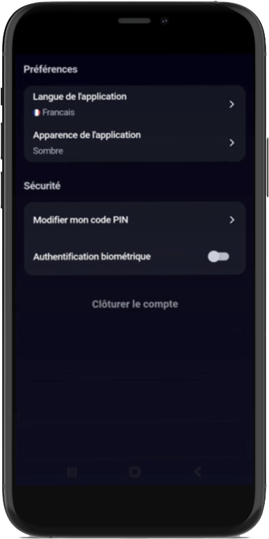 clôturer un compte chez Rayn