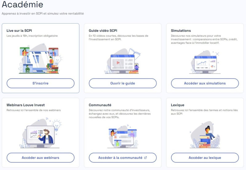 Notre avis sur l'académie de Louve Invest
