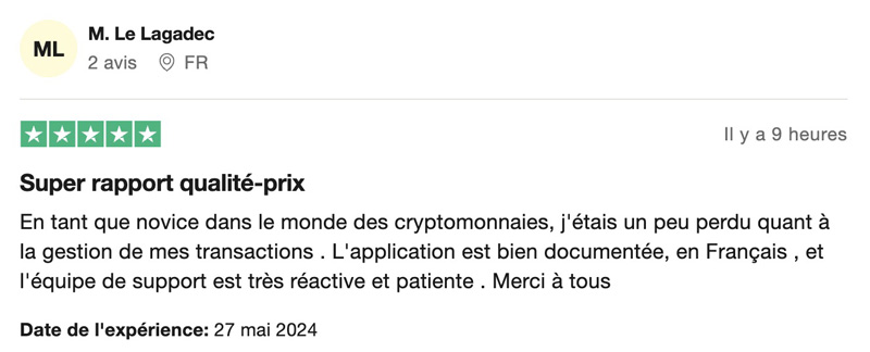 L'avis des clients de Waltio