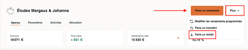 effectuer un rachat sur son contrat Nalo