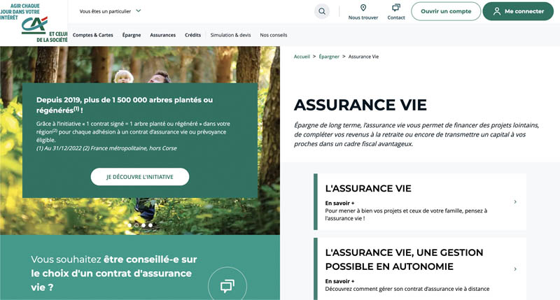 assurance vie Crédit Agricole