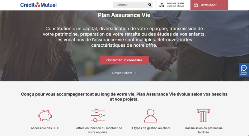 assurance vie Crédit Mutuel