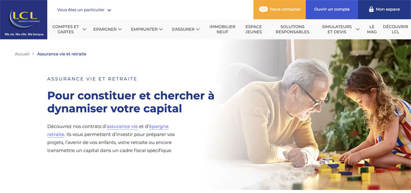 L’assurance vie LCL