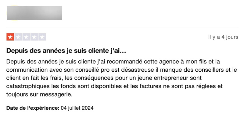 CIC avis négatifs