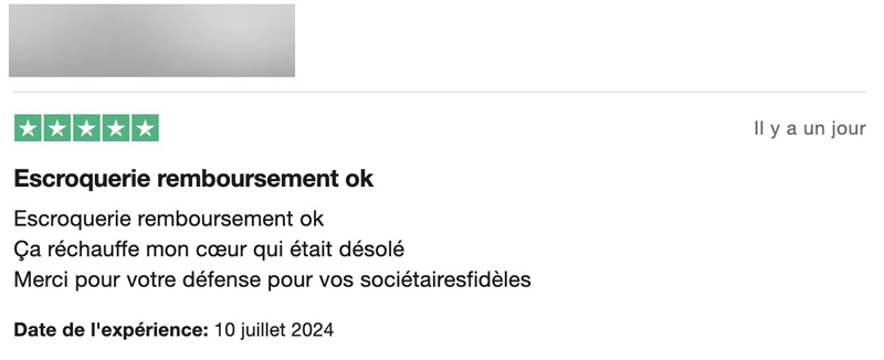 avis positif Crédit Agricole