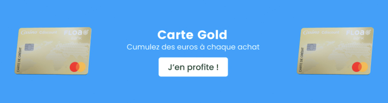 La carte gold Floa Bank