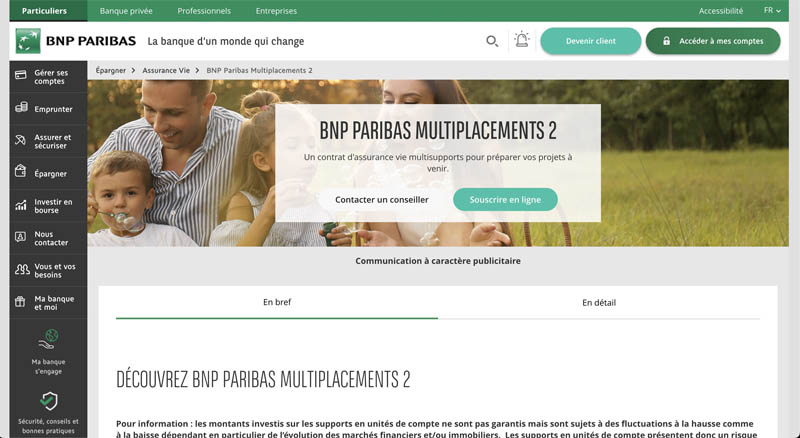 L’assurance vie