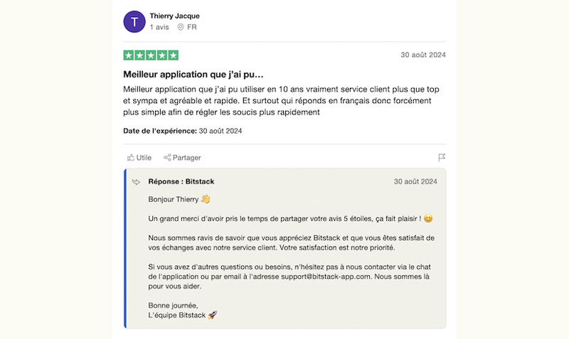 avis positif bitstack