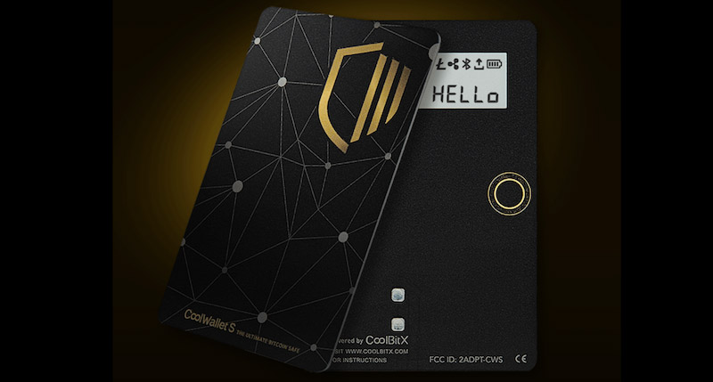CoolWallet S le wallet format CB