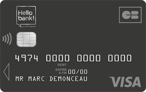 HelloBank Hello Prime une excellente carte, une banque en ligne passable