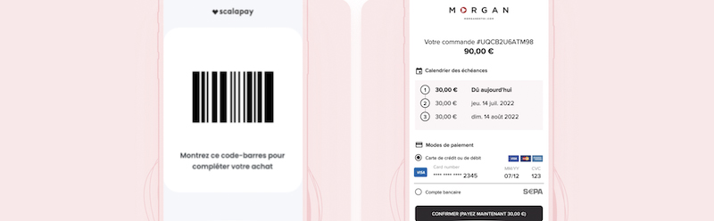payer en magasin avec Scalapay
