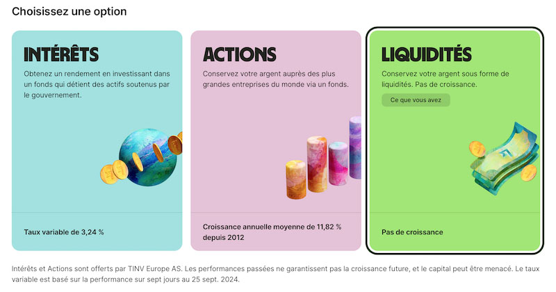différentes modalités de placement de l'épargne avec Wise