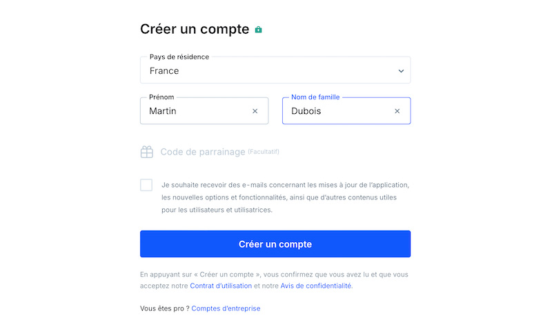 ouvrir un compte chez Bitvavo