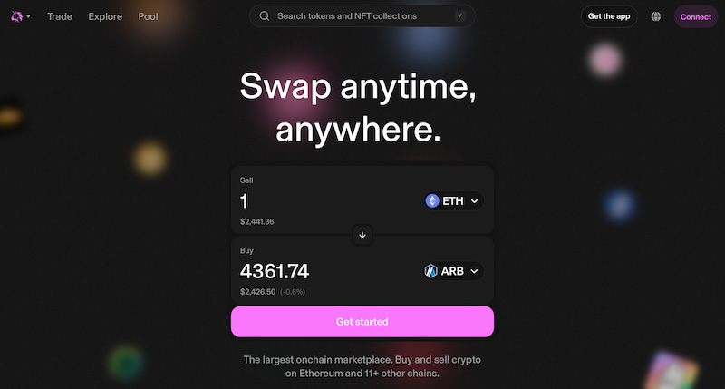 Uniswap le DEX historique par excellence