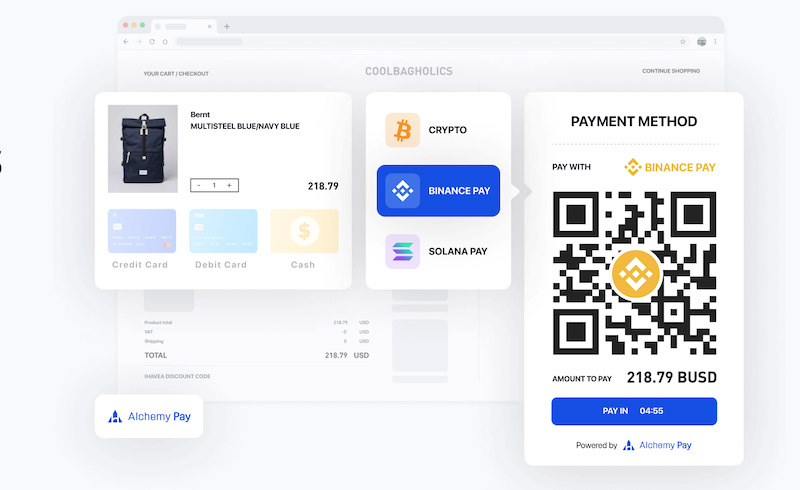 Alchemy Pay un outil de paiement en ligne hybride, entre fiat et crypto