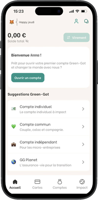 l'application mobile green got