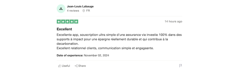exemple avis positif green got