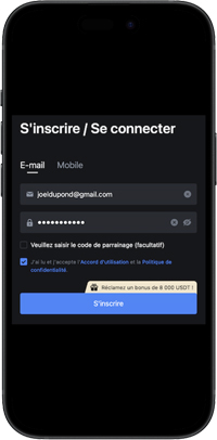 ouvrir un compte chez mexc