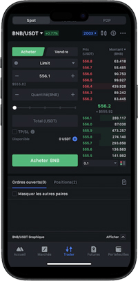 module de trading spot mexc