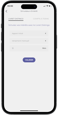 l'application mobile Distingo